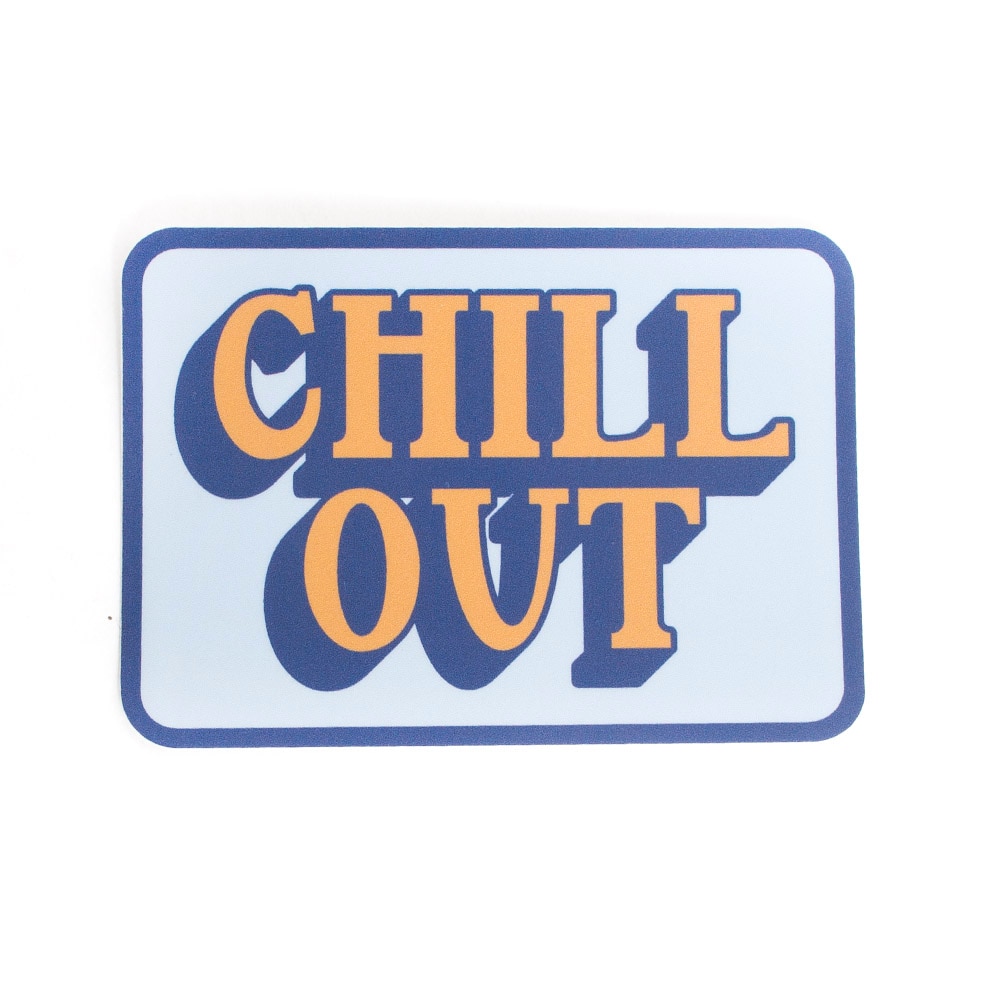 Stickers Northwest, Stickers, Art & School, 3", Chill Out, 632531